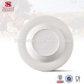 Haoxin vaisselle italienne ronde assiette porcelaine de porcelaine